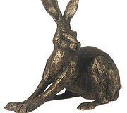Frith Sculptures - Hare Crouching