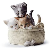 Lladro - Curious Kittens