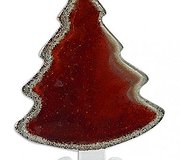 Nobile Glass - Christmas Tree Red Small