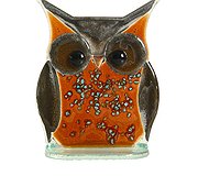 Nobile Glass - Owl Brown Speckled