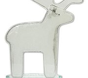 Nobile Glass - Reindeer White Large