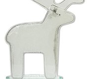 Nobile Glass - Reindeer White Small