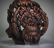 Edge Sculpture - Orangutan Bust Borneo